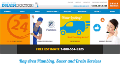 Desktop Screenshot of draindoctor.com